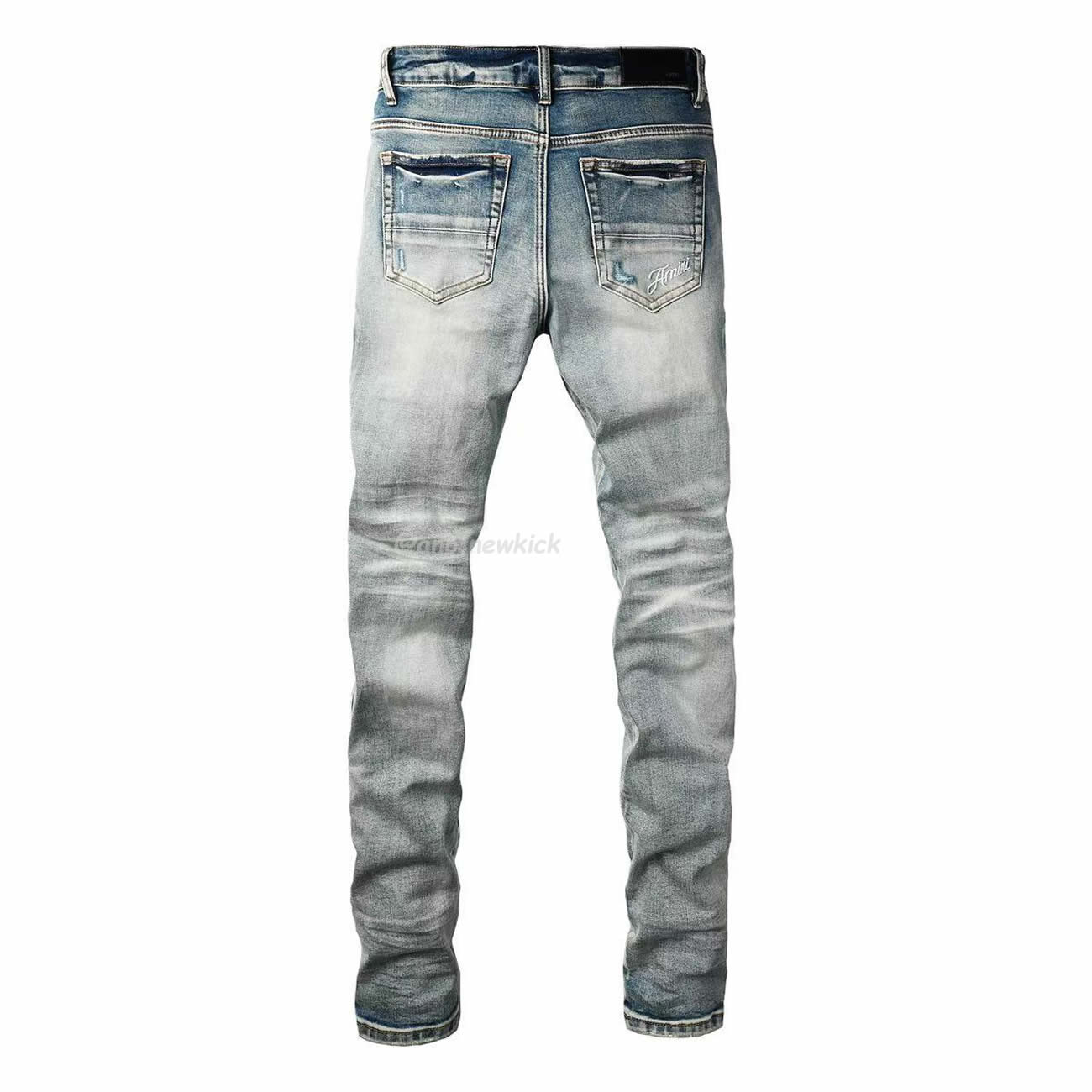 Amiris Jeans Men Fashion Patch Repair Low Rise Skinny Denim (7) - www.newkick.org